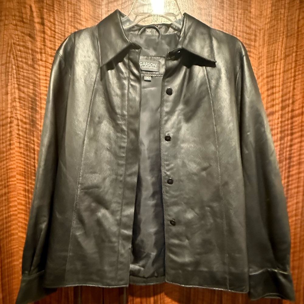 Black Leather Jacket for women